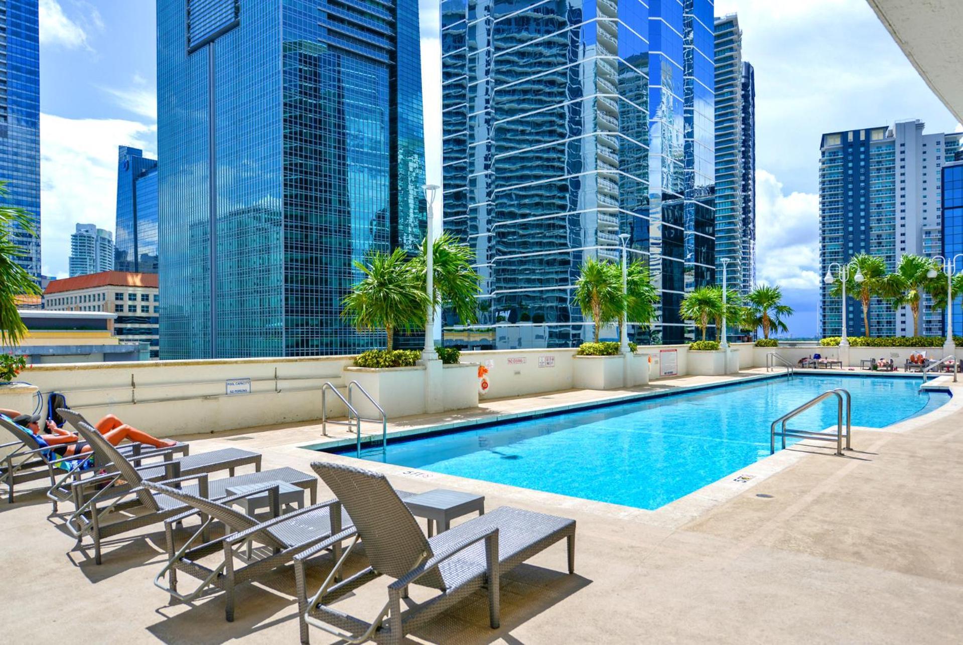 Luxury 2 Bedroom Apartment At Brickell With Pool Майами Экстерьер фото